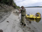Sheefish on the Kobuk River. about 35 pounds!.JPG
