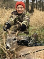 Joeys first deer.JPG