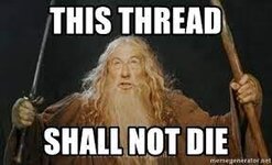 This Thread Shall Not Die - You shall not pass | Meme Generator