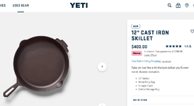 Only YETI Can Get Away With Selling a $400 Cast Iron Pan