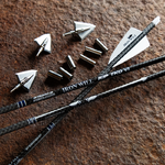 V1 Arrows Broadheads HITs Collars on rusty steel 1 1x1.png